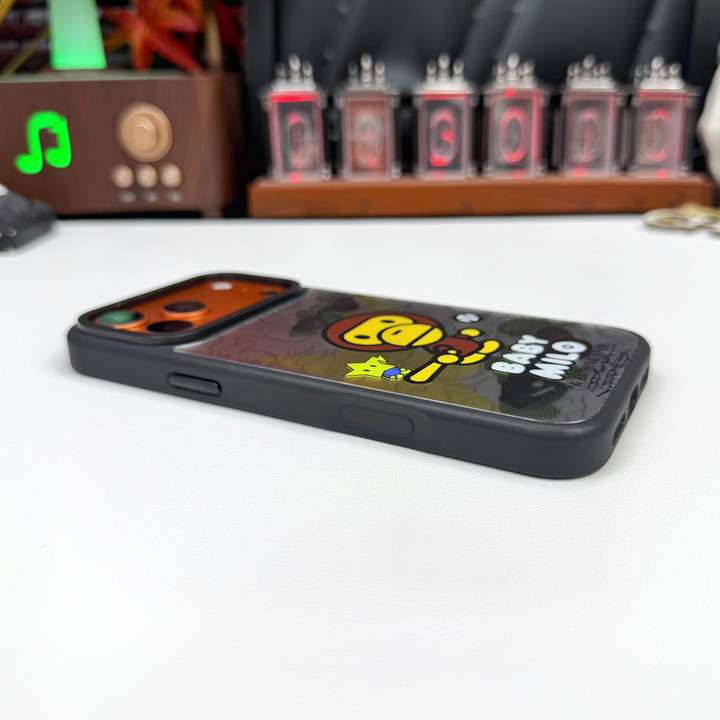 Bape iphone18promaxケース メンズ