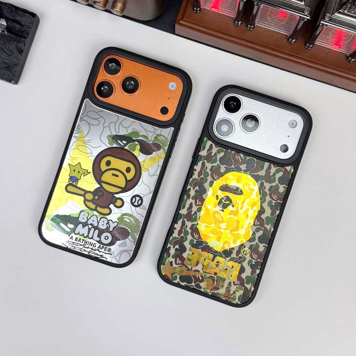 エイプ 迷彩柄 iphone18ケース