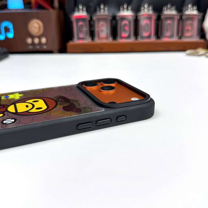 Bape iphone18promaxケース メンズ