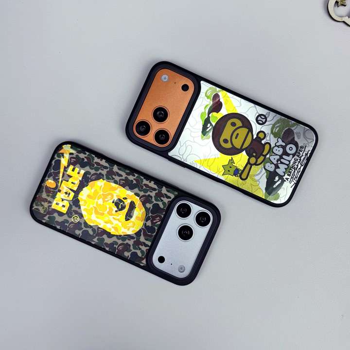 Bape iphone18promaxケース メンズ
