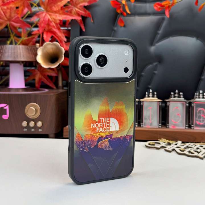 the north face iphone17promaxカバー 指紋防止