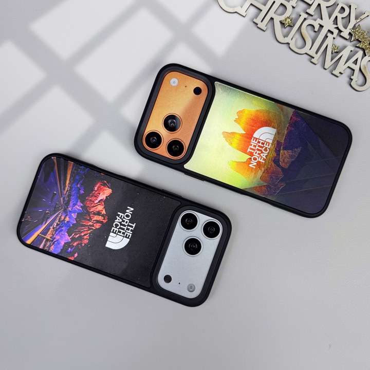 ザノースフェイスiphone17promax TPUバンパーケース