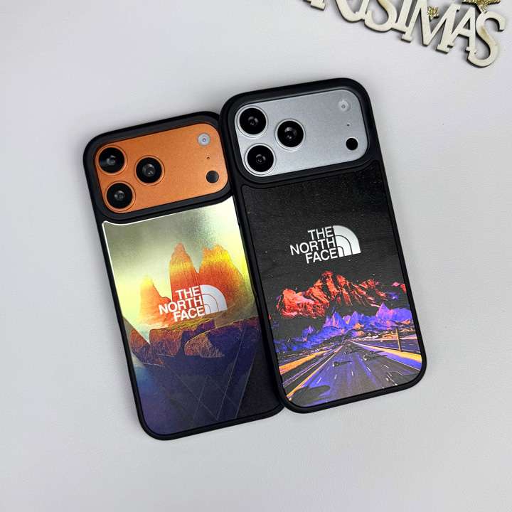 the north face iphone17proケース ホットスタンプ 立体パターン