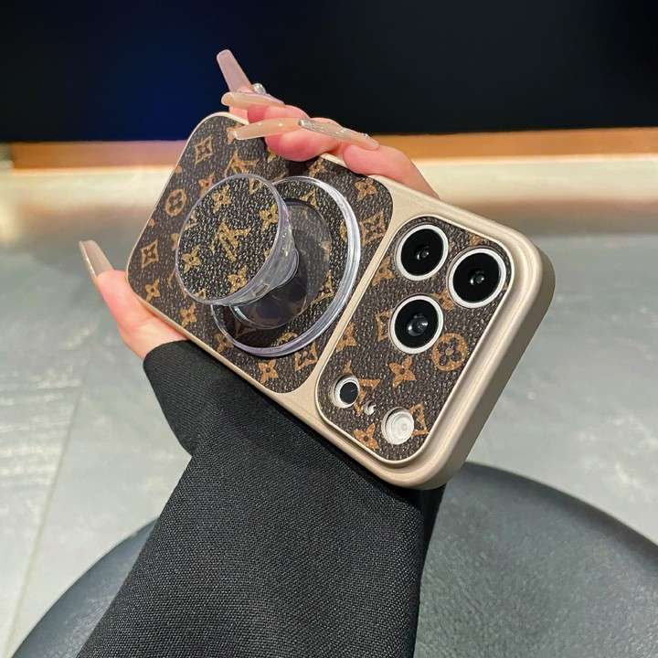 Gucci GGブルームス iphone17ケース マグネットスタンド