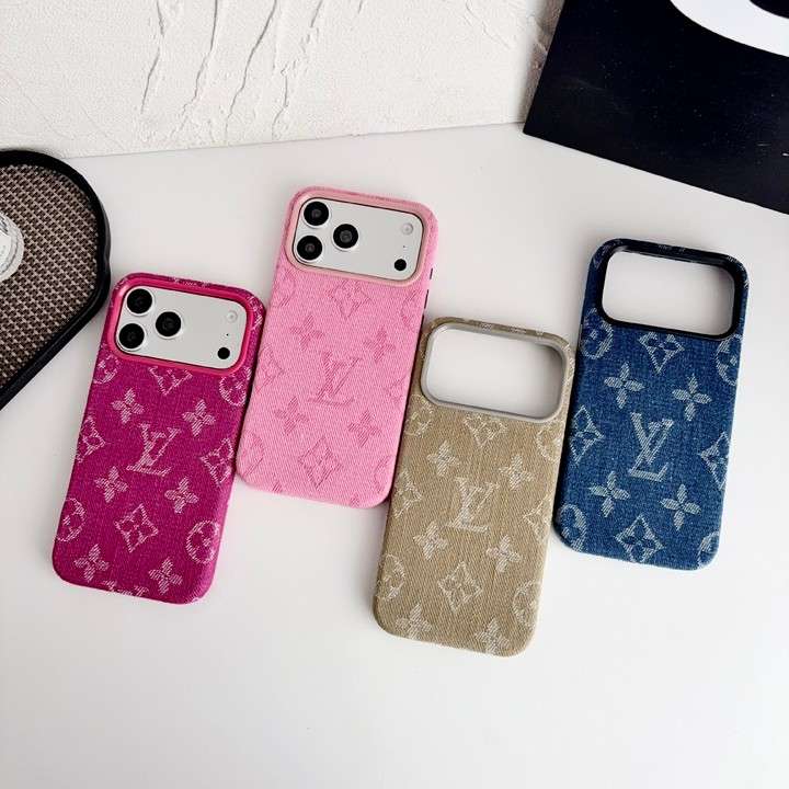 ルイヴィトン iphone18proケース デニム