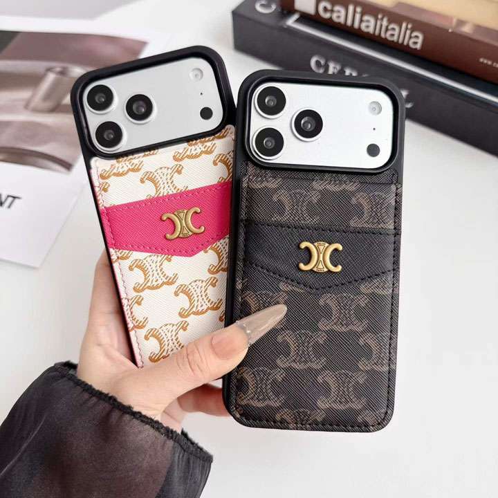 セリーヌ トリオンフ柄 iphone18 ケース