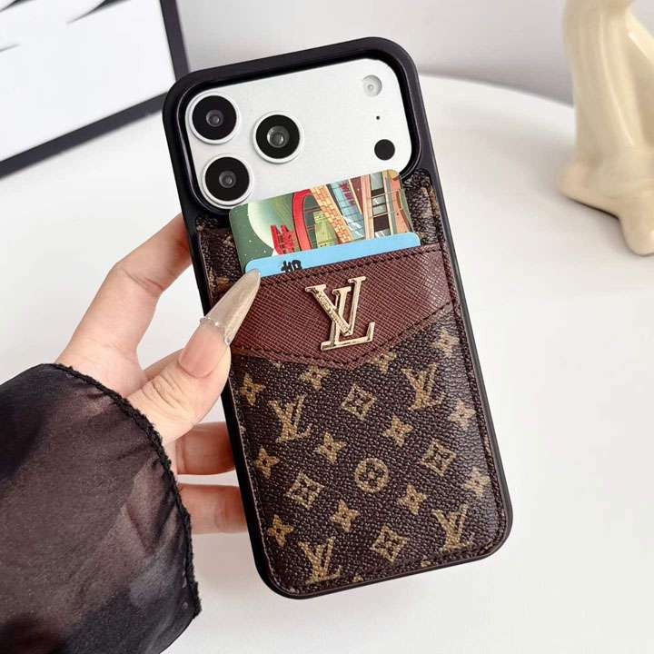 ルイビトン iphone18promax ケース カードポケット
