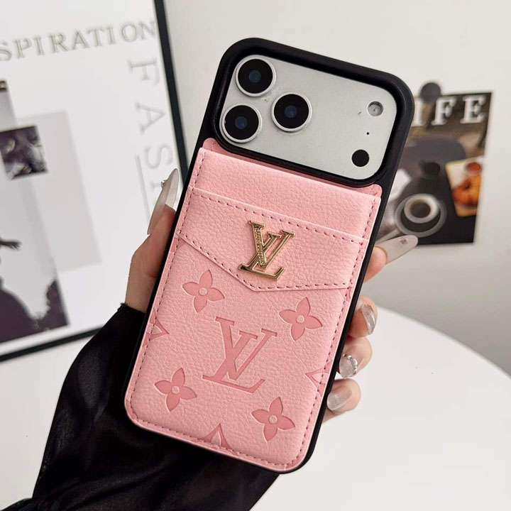 ヴィトンiphone18 ケース 背面 カード収納