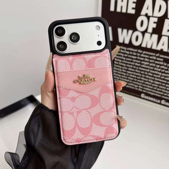 コーチ メンズ iphone18 カードケース