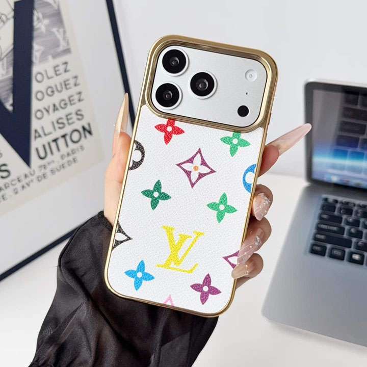 Vuitton iphone18promaxケース 電気メッキ加工