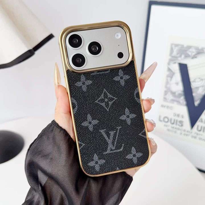 ルイビトンiphone18ケース メッキ加工