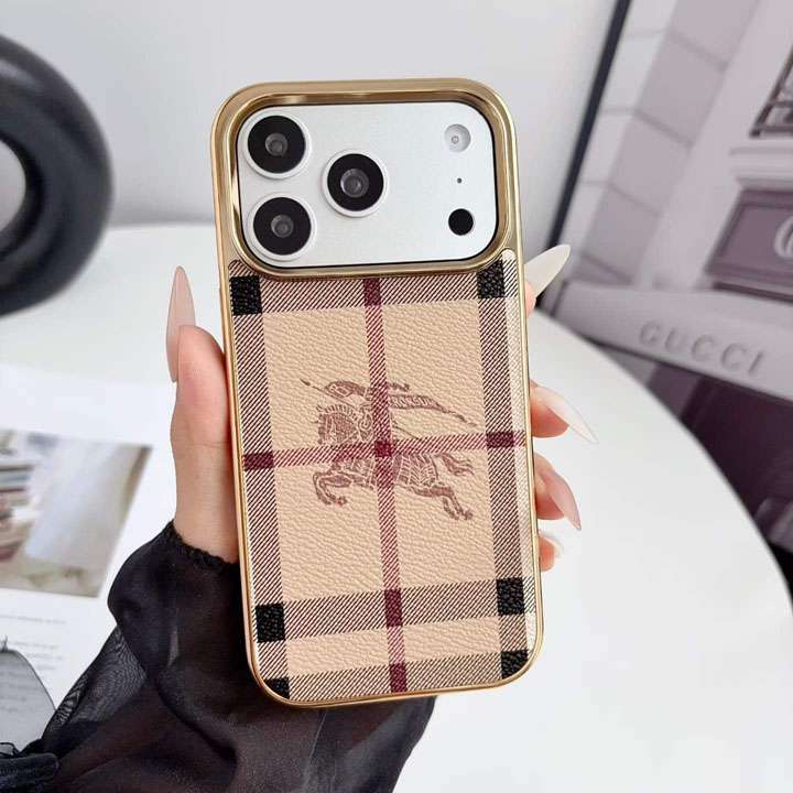 グッチ iphone18ケース メッキ加工