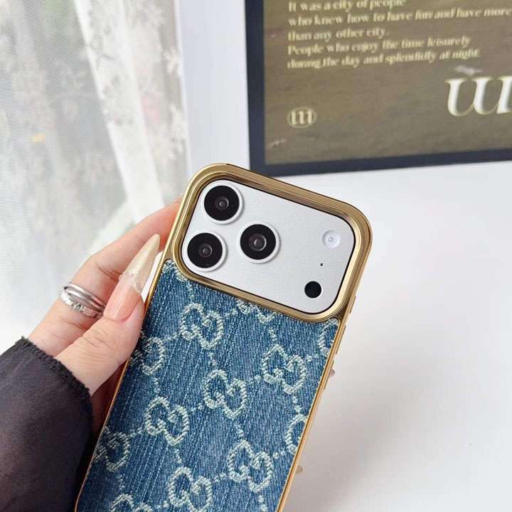 グッチ iphone18promaxケース 電気メッキ 金属調