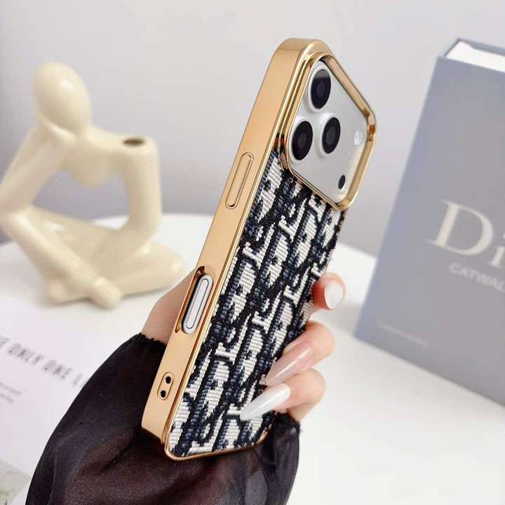ディオール iphone18ケース 金属調