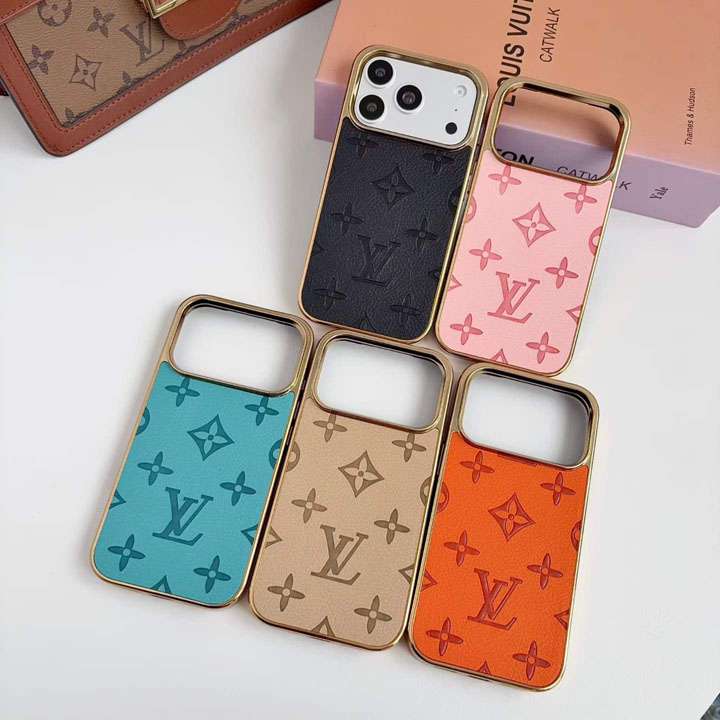 ルイヴィトン iphone18 ケース メッキ加工