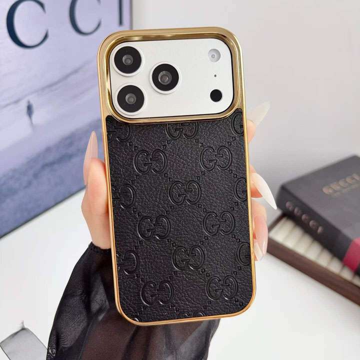 グッチ GG柄 レザー iphone18proケース