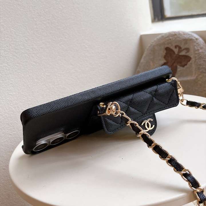 chanel galaxy s26+ ケース 背面 カード収納