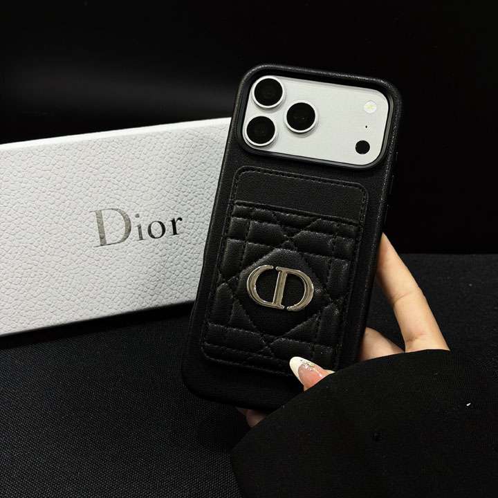 ディオール iphone18proケース カード 入れ
