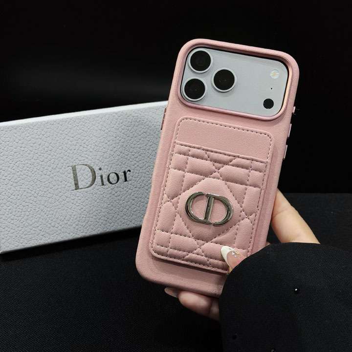 ディオール iphone18proケース カード 入れ