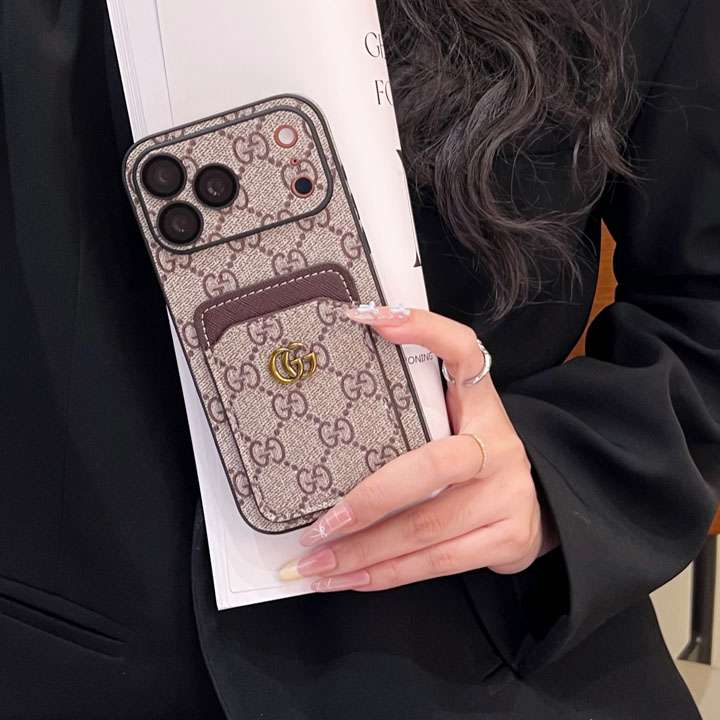 ルイヴィトン iphone18proケース 背面 カード 収納