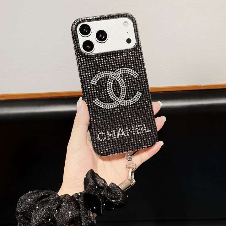 シャネル iphone18promaxケース 手首 スカーフストラップ