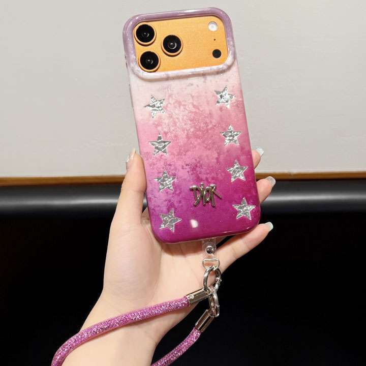 DIOR iphone18proケース リバーサイド グリッター