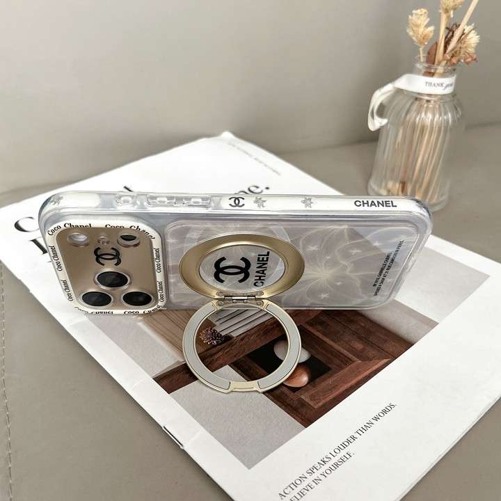 Chanel 360°回転 リング iphone18ケース