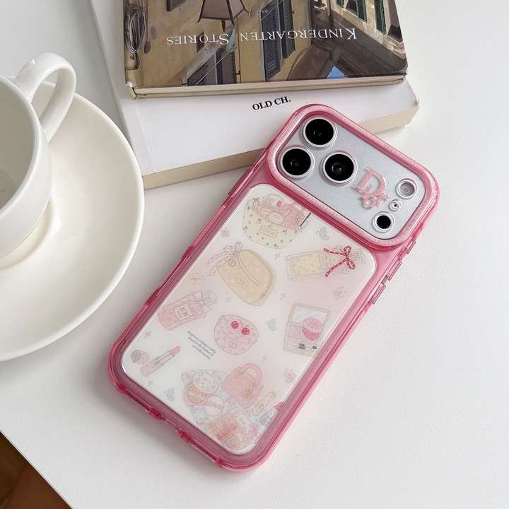 dior iphone18promaxケース ピンク レディース