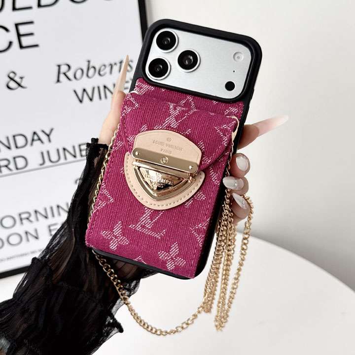 ルイヴィトン iphone18promaxケース ゴールド金具 レディース