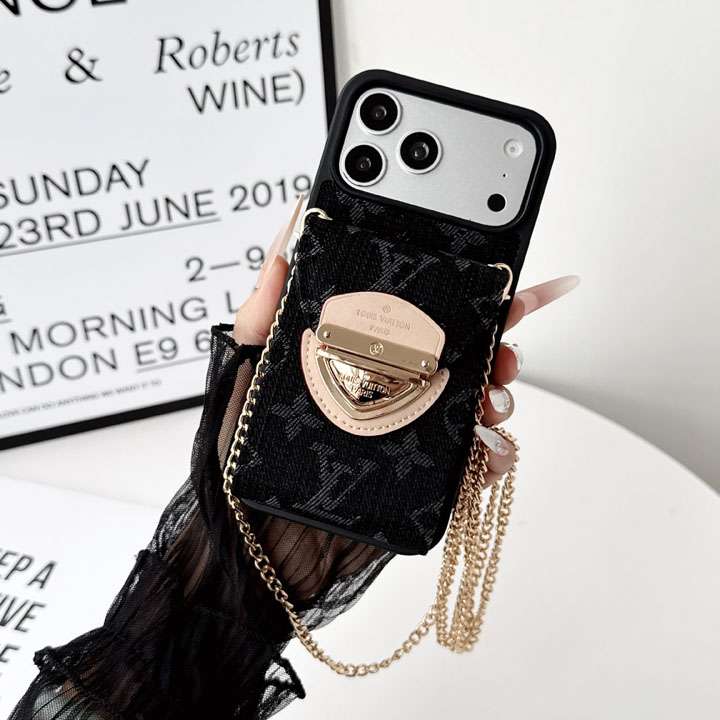 VUITTON アイフォン 18pro ケース モノグラム デニム柄