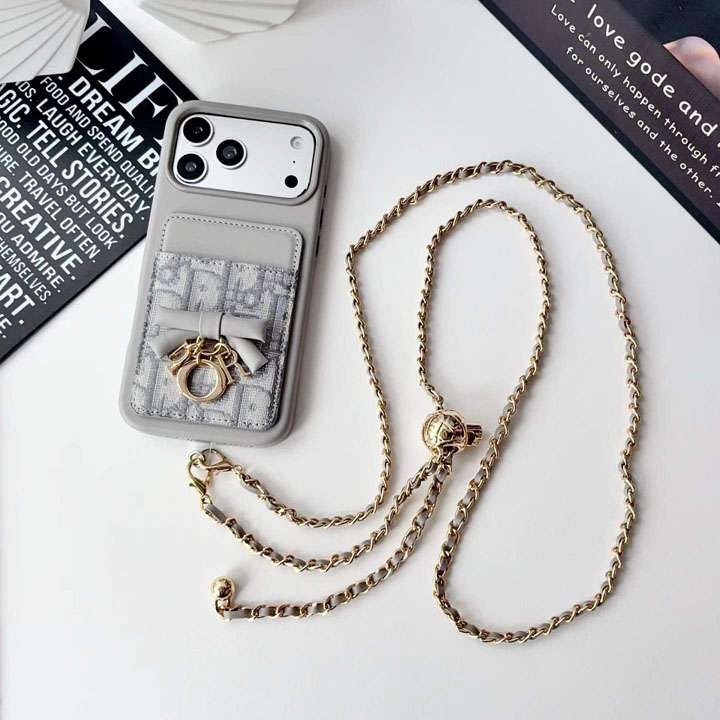 DIOR iphone18promaxケース 肩掛け 斜めがけ