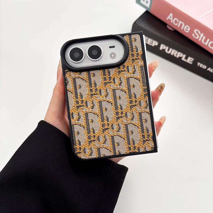 DIOR iphone duoケース PUレザー