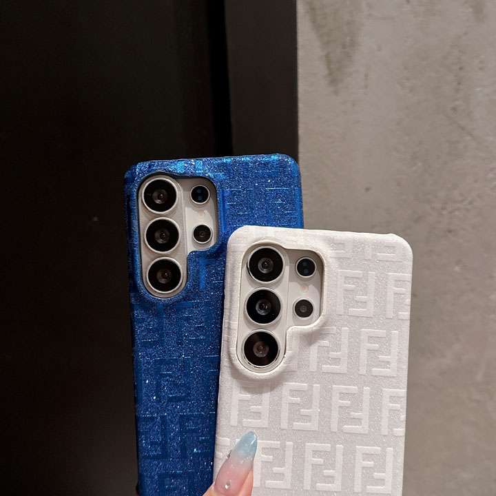 フェンディ ギャラクシー s26ケース PUレザー