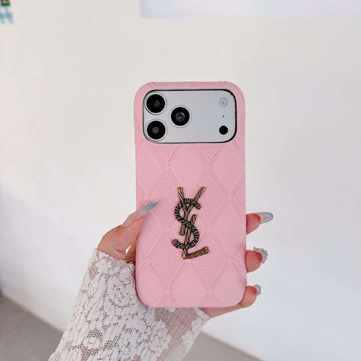 イヴサンローラン iphone18proケース レザー