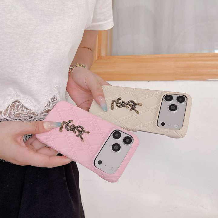 YSL メタルロゴ iphone18proケース