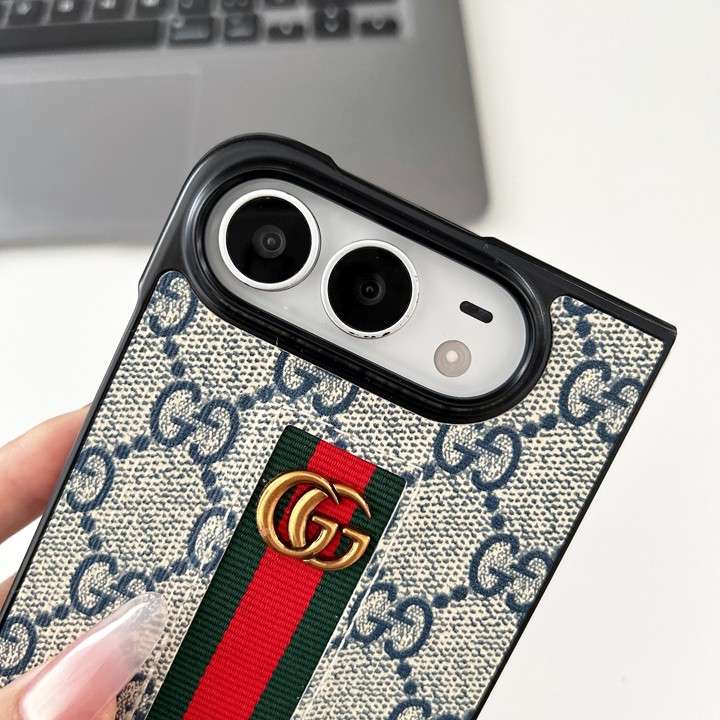 グッチ ウェブストライプ iphone duoケース