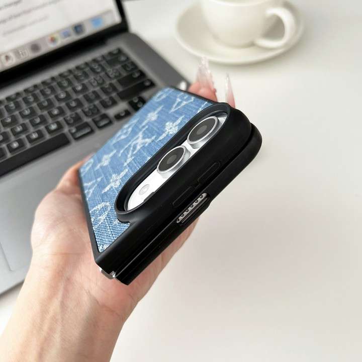 ルイヴィトン iphone duoケース デニム柄