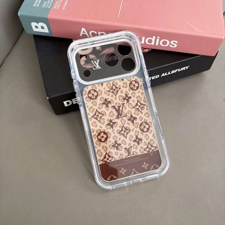 ルイヴィトン iphone18proケース TPU+PUレザー