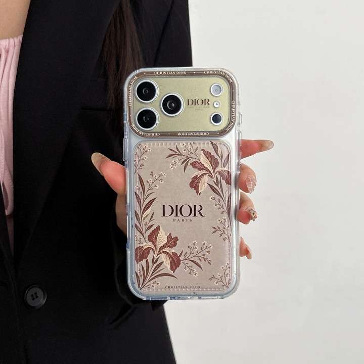 ディオール iphone18proケース 花柄