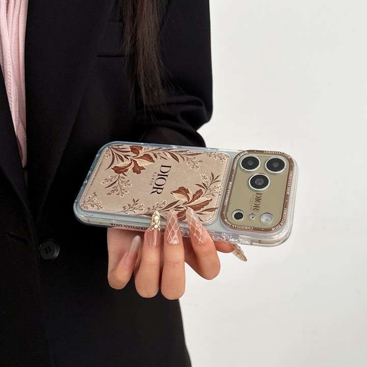 DIOR iphone18proケース フチ高設計 カメラ保護