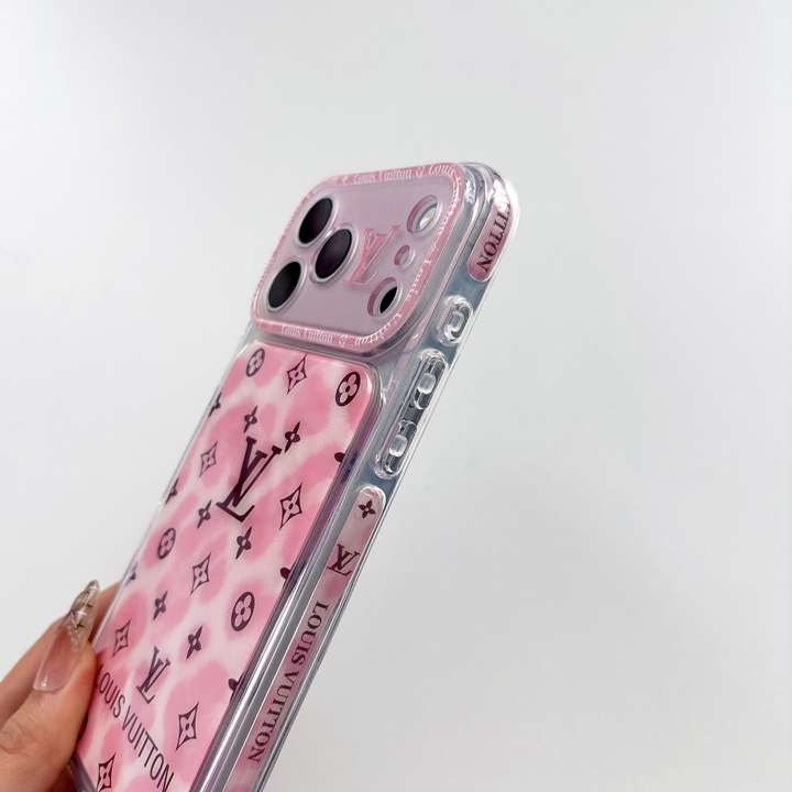 ルイヴィトン iphone18proケース ピンク ヒョウ柄