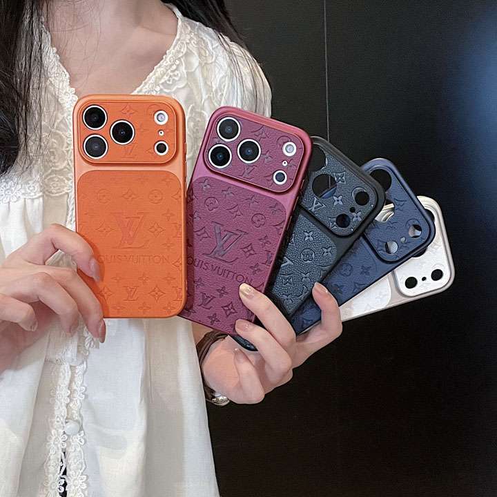 ルイヴィトン iphone18proケース モノグラム ロゴ型押し