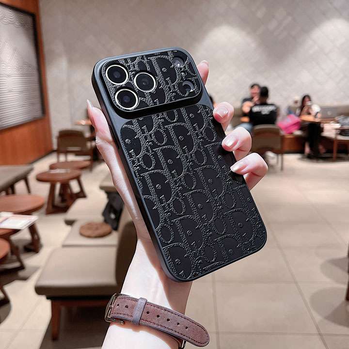 DIOR iphone18proケース PUレザー