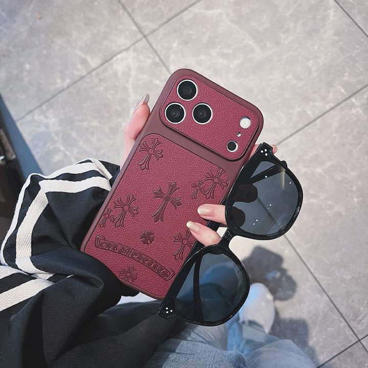 クロームハーツ 大窓付き iphone18proケース