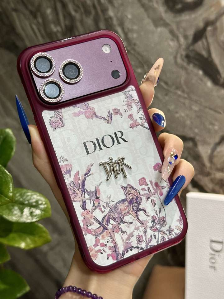 ディオール iphone18proケース フチ高設計