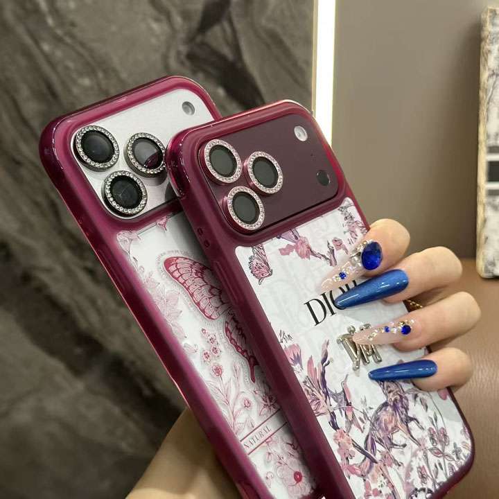 ディオール 花 iphone18proケース