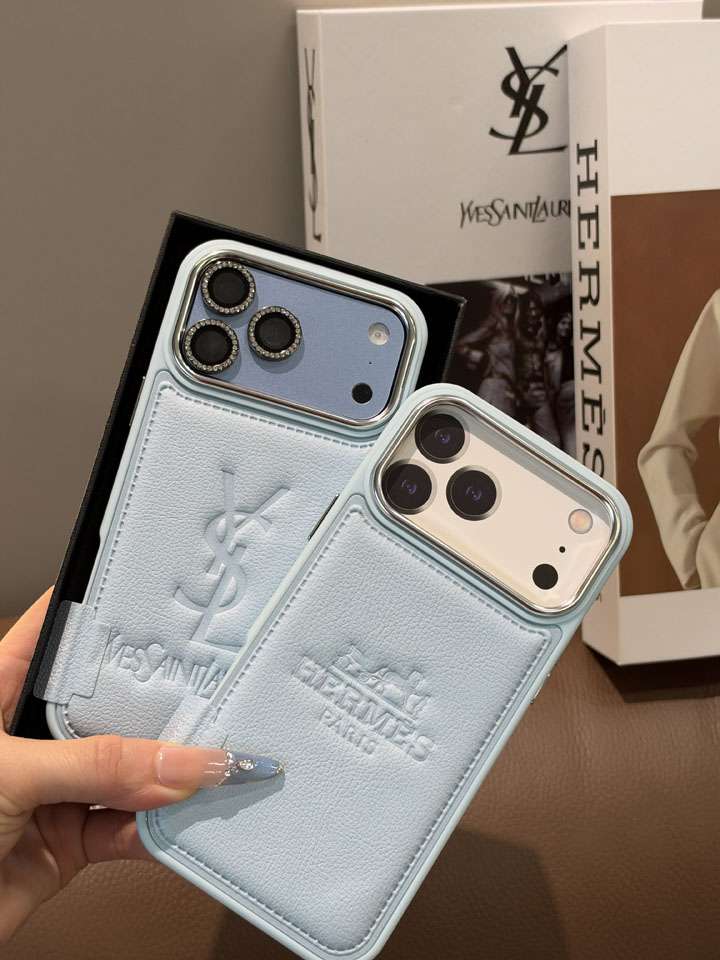 hermes iphone18proケース ブルー