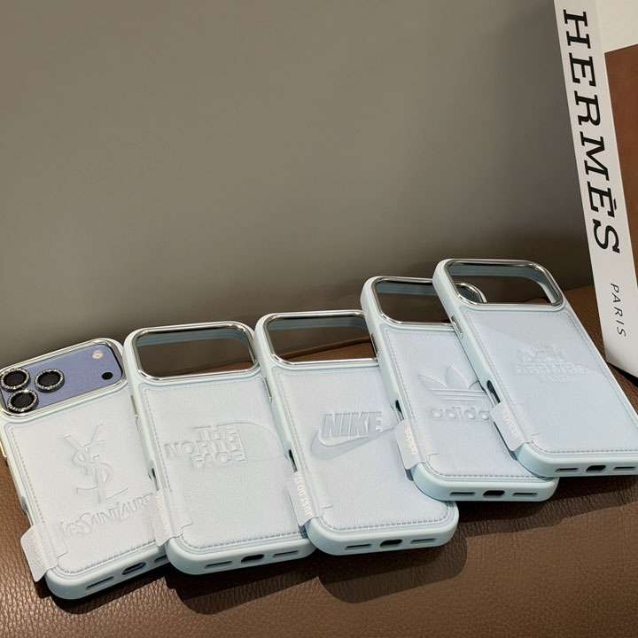 HERMES iphone18promaxケース エンボスレザー
