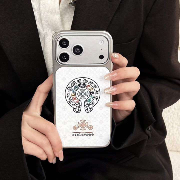 クロムハーツ iphone18promaxケース レリーフ加工