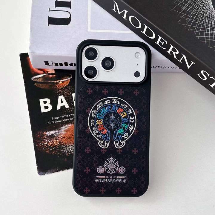 クロムハーツ iphone18promaxケース メンズ かっこいい